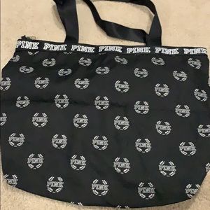 VS PINK zip up tote